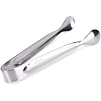 Scrox 2pcs Clip de Alimentos Pinzas para Azúcar de Acero Inoxidable Multifuncional Mini Pinzas de Dulce de azúcar de…